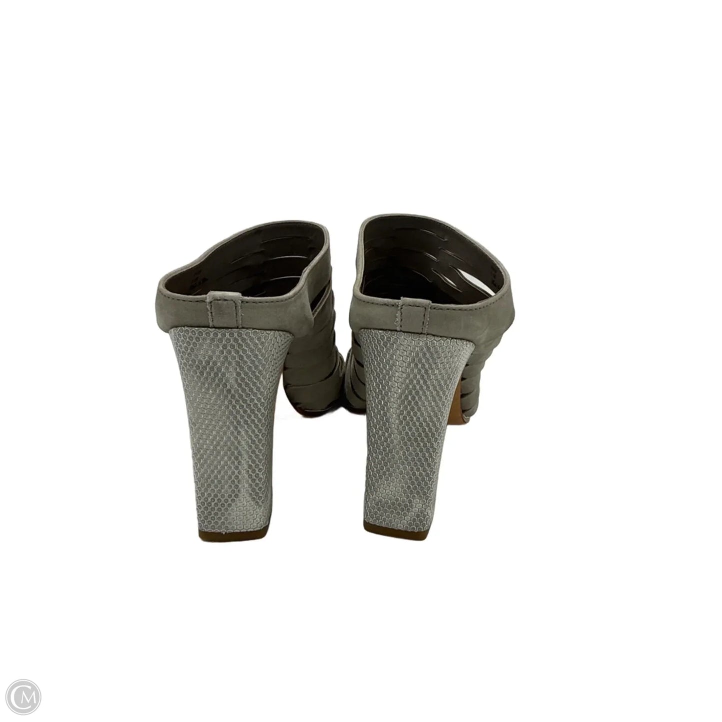 Shoes Heels Block By Donald Pliner In Silver, Size: 8.5