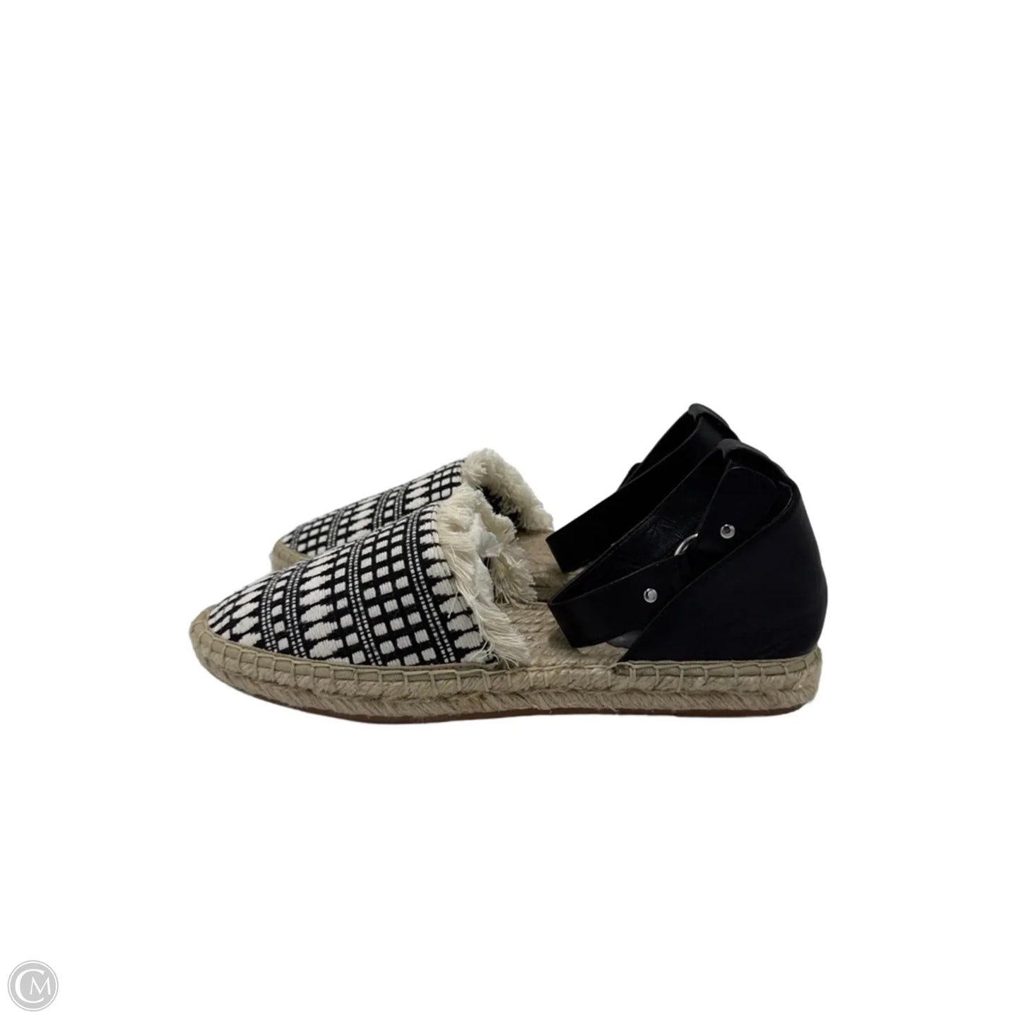Rebecca Minkoff Espadrille Designer Shoes In Black, Size: 8.5