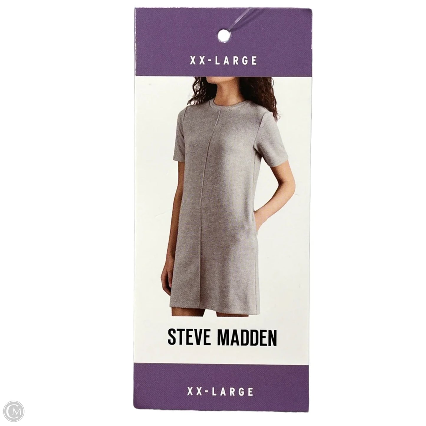 Dress Casual Short By Steve Madden In Grey, Size: Xxl