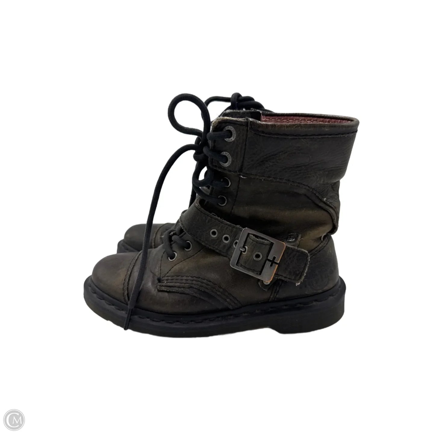 Boots Ankle Flats By Dr Martens In Brown, Size: 7