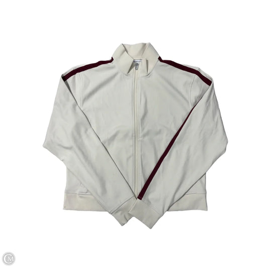 Athletic Jacket By Athleta In Cream, Size: M