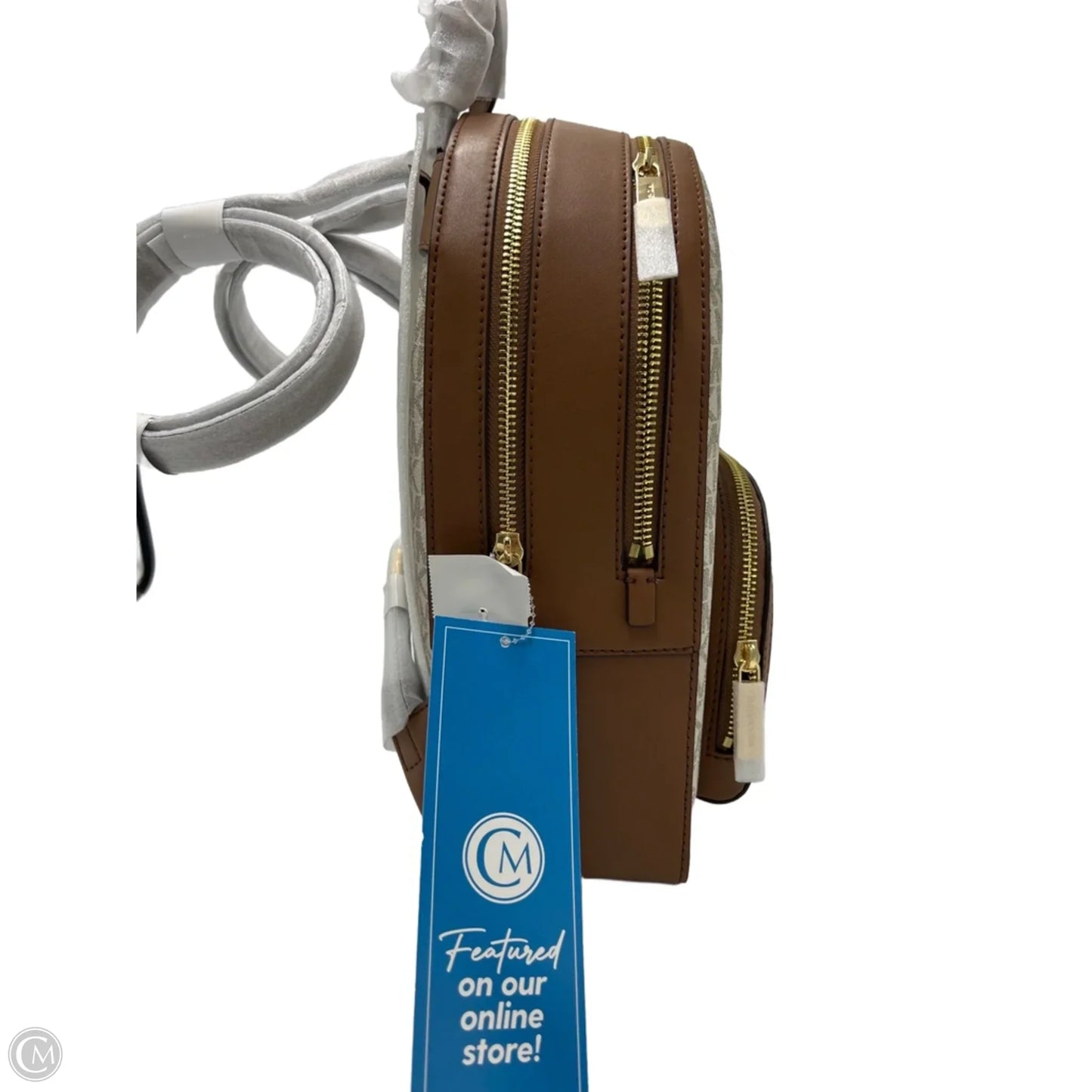 New! Michael Kors Jaycee Logo Designer Backpack