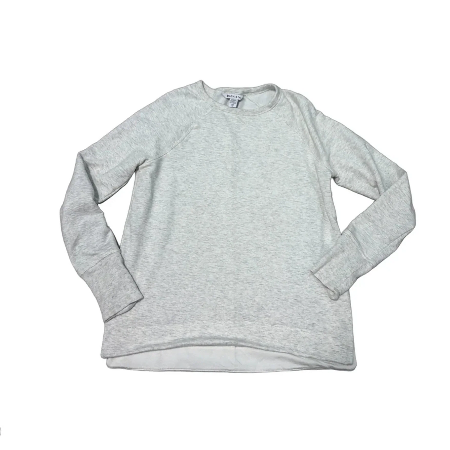 Athletic Sweatshirt Crewneck By Athleta In Grey, Size: Xs