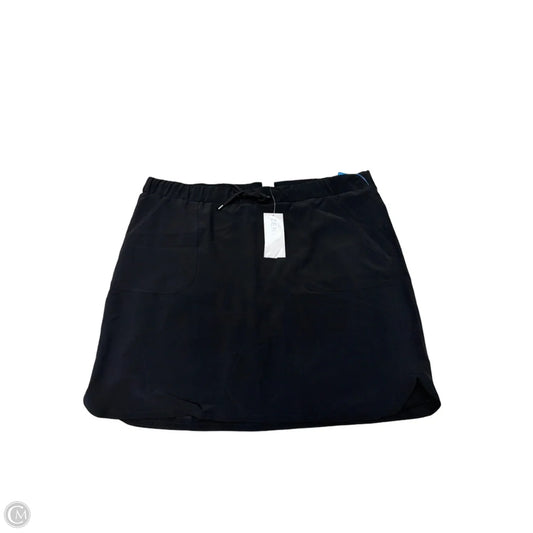New! Athletic Skort By Chicos In Black, Size: Xl