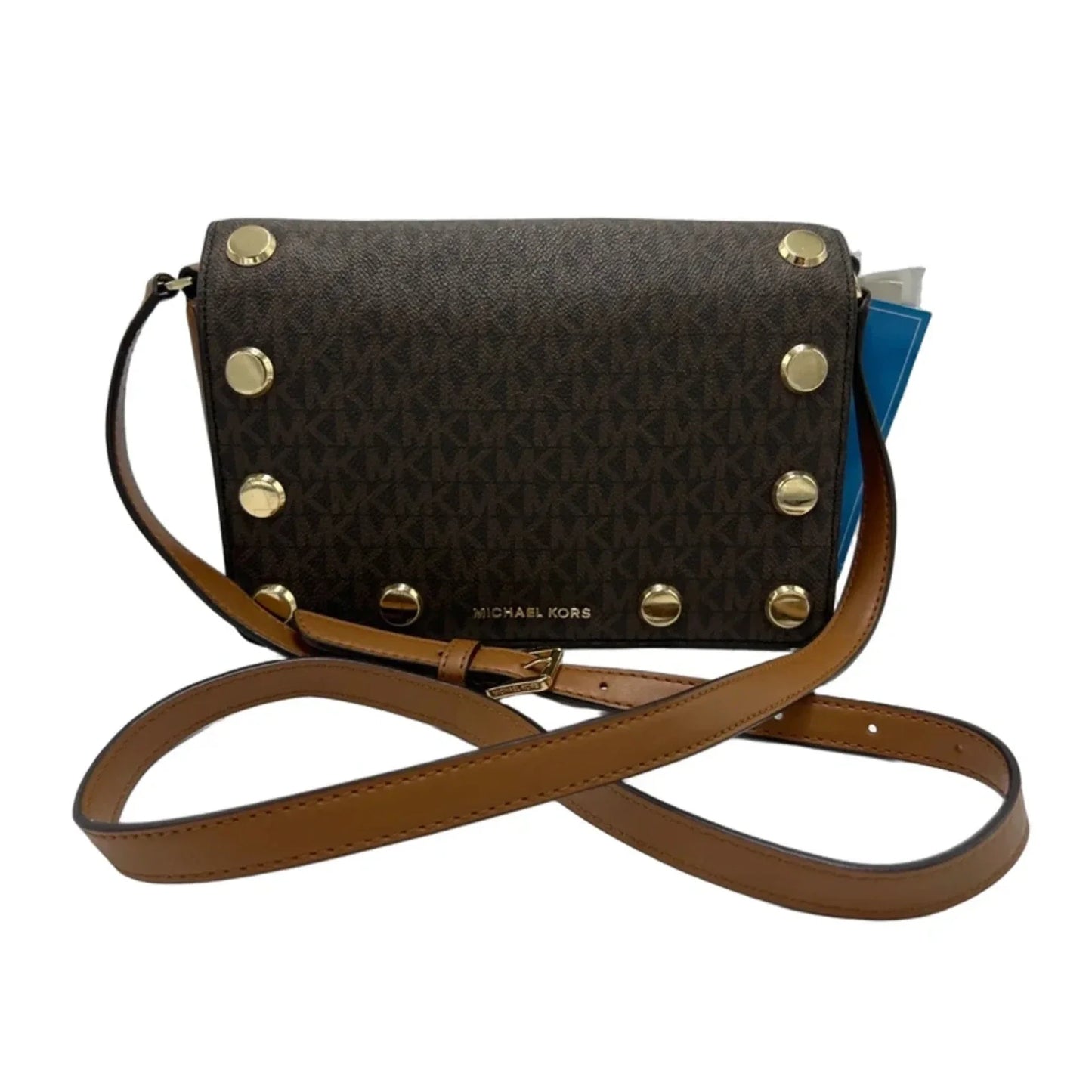 Like New! Michael Kors Holly Flap Designer Crossbody Handbag