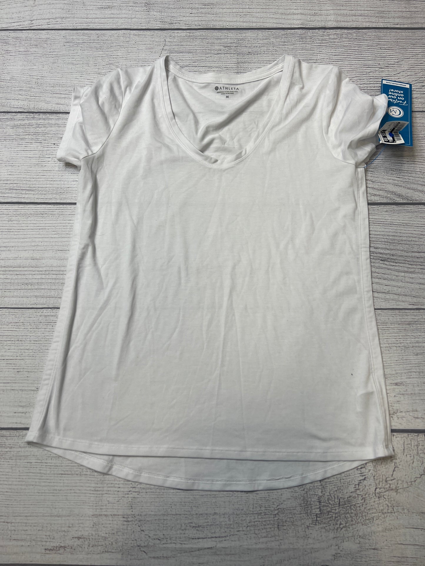 Athletic Top Short Sleeve By Athleta  Size: M