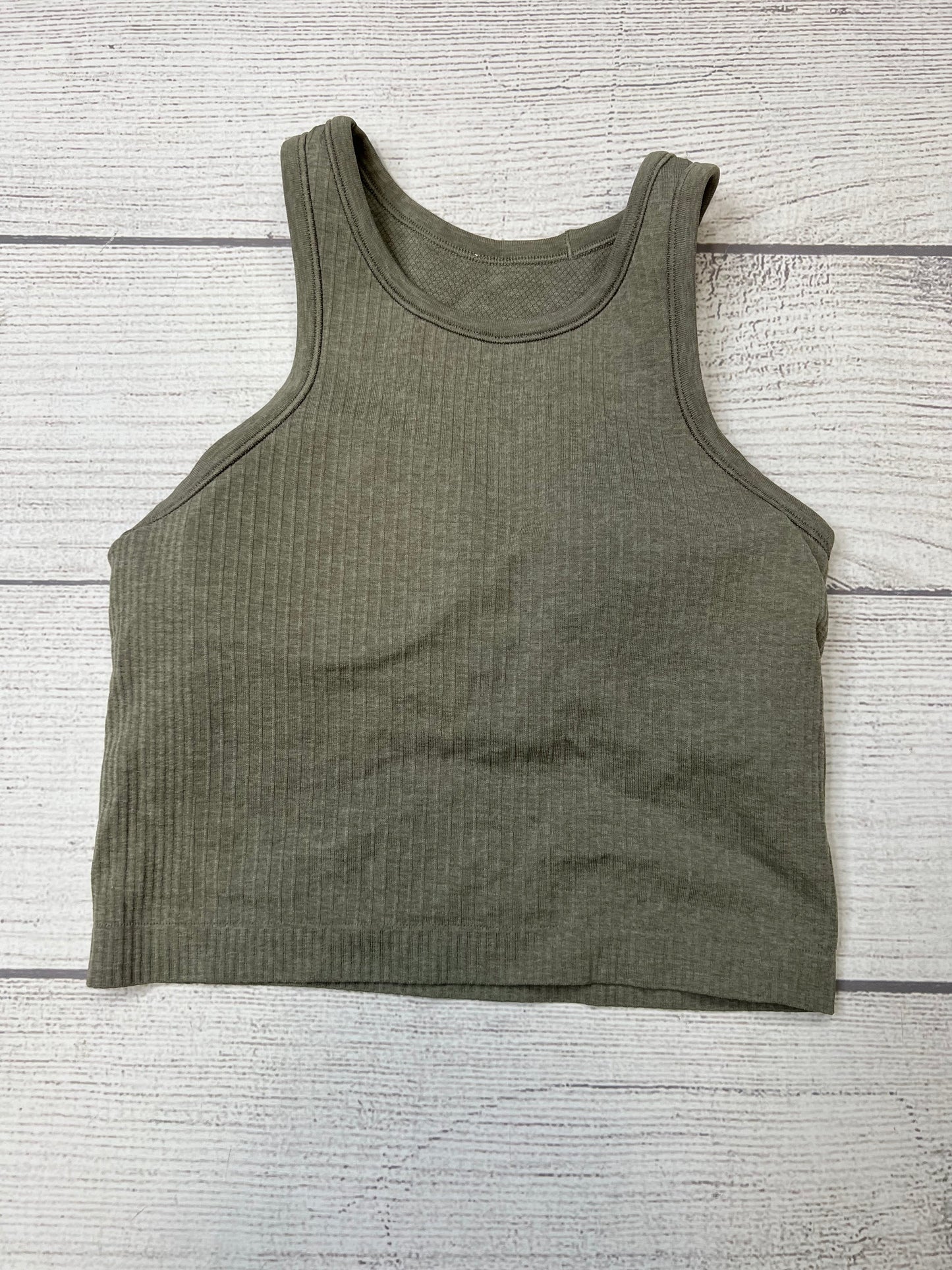 Green Athletic Tank Top Lululemon, Size Xs