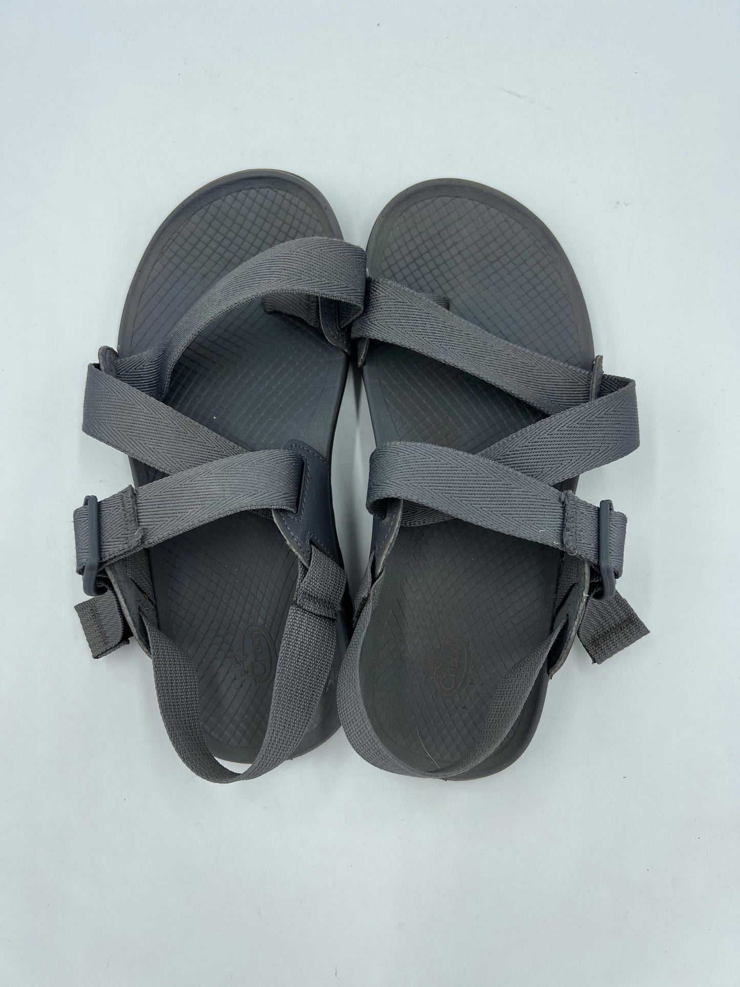 Sandals Designer By Chacos In Grey, Size: 8.5