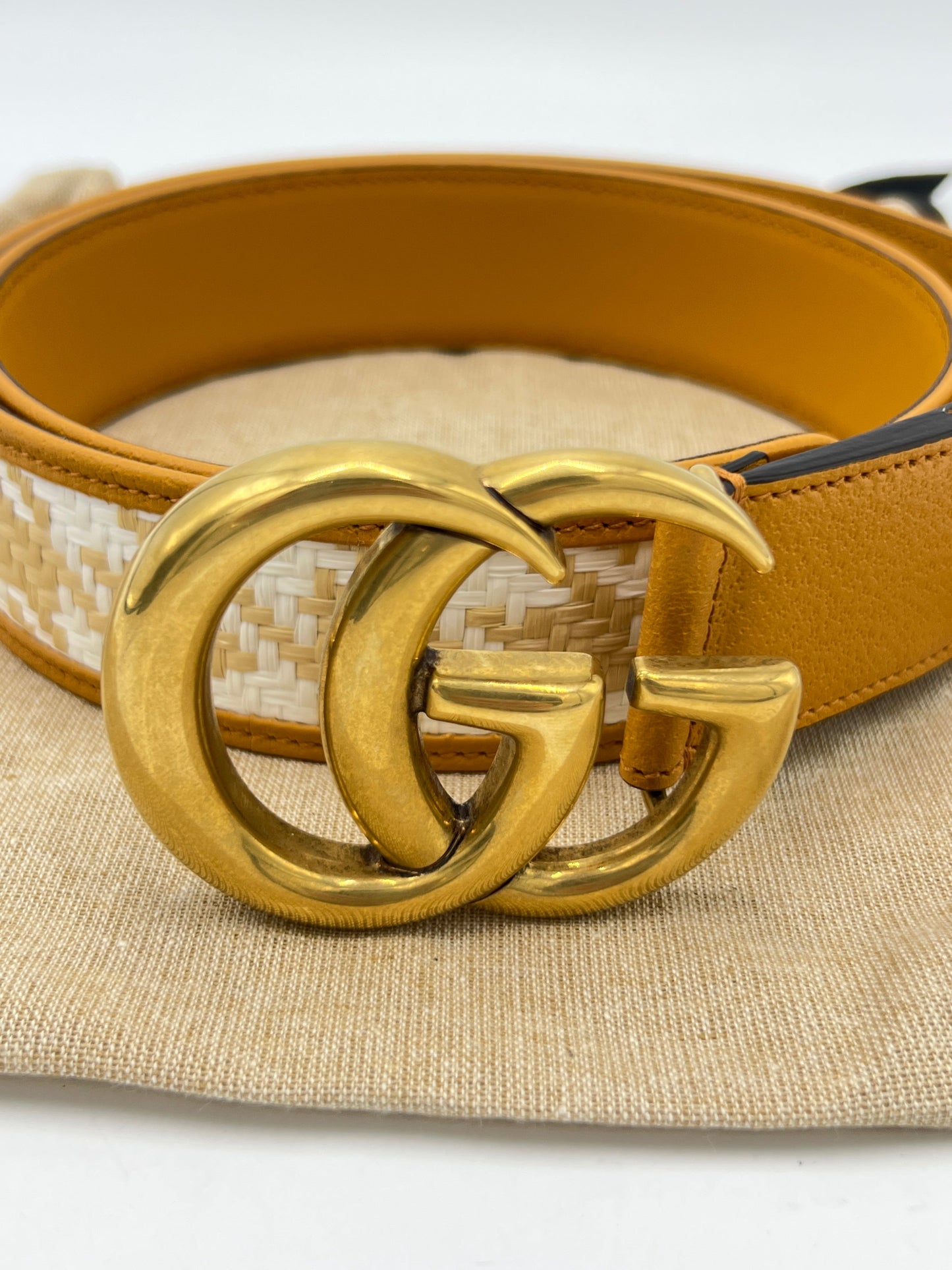 Gucci Belt Luxury Designer in Size: 95 / 38