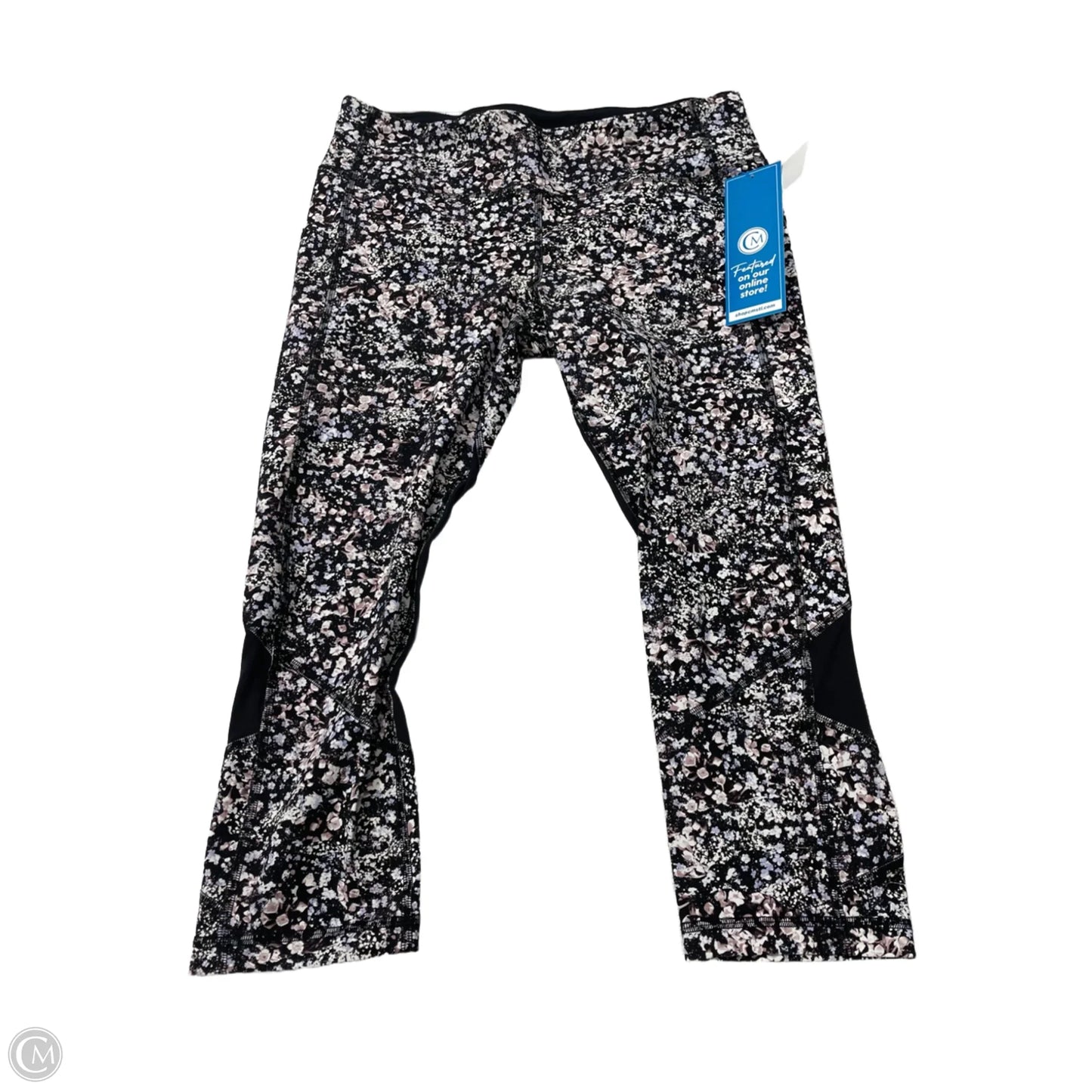 Athletic Capris By Lululemon In Black, Size: M