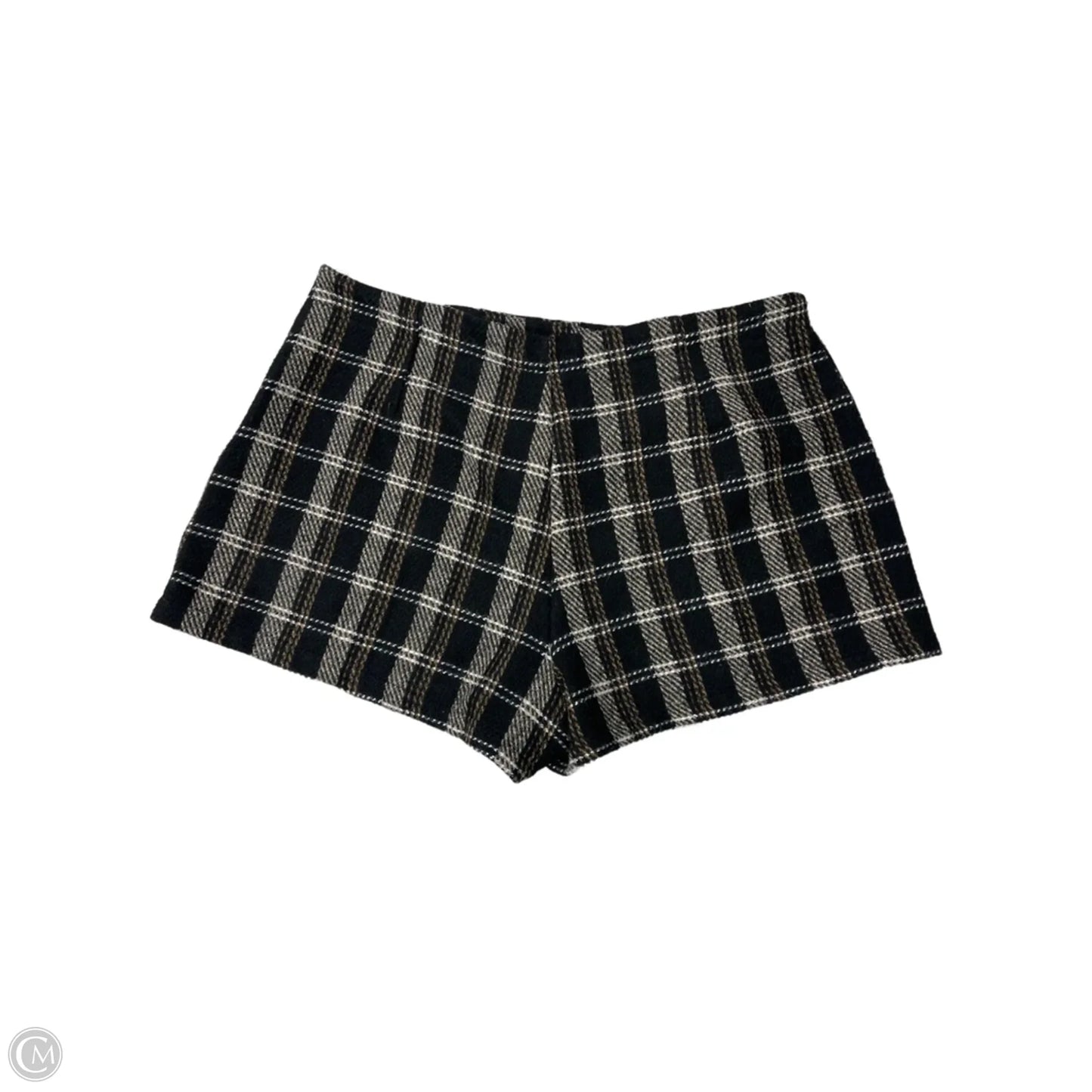 Skort By Fashion Nova In Plaid Pattern, Size: 1x
