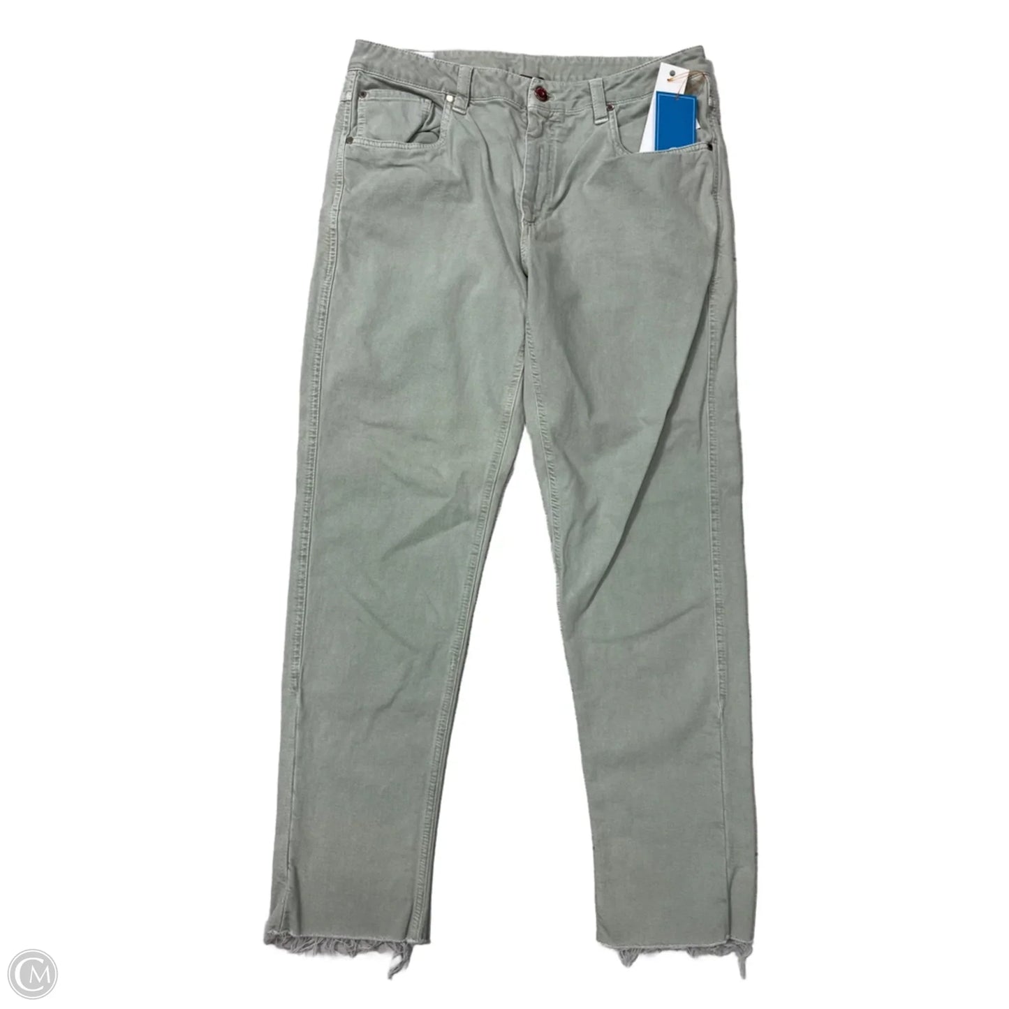 Jeans Designer By Brunello Cucinelli In Green, Size: 10
