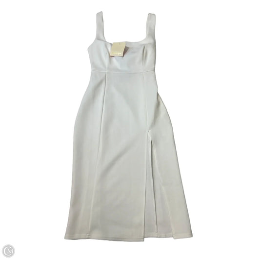 New! Dress Party Midi By Showpo In White, Size: S