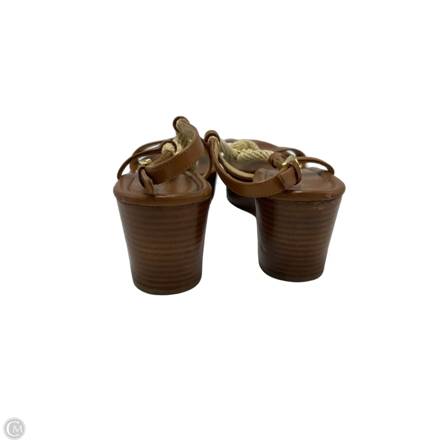 Shoes Heels Platform By Michael Kors In Brown, Size: 10