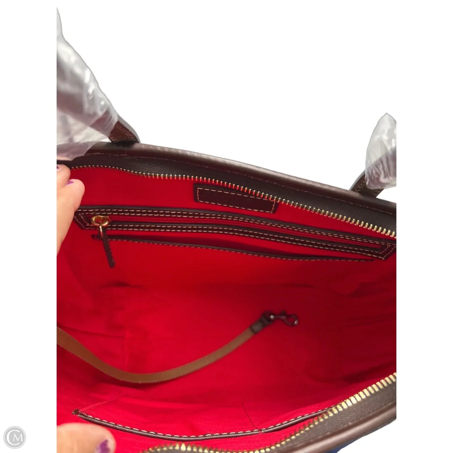 New! Dooney And Bourke Denison Designer Handbag / Tote