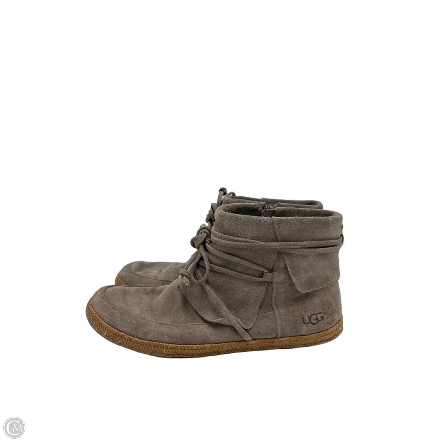 Boots Designer By UGG In Taupe, Size: 8