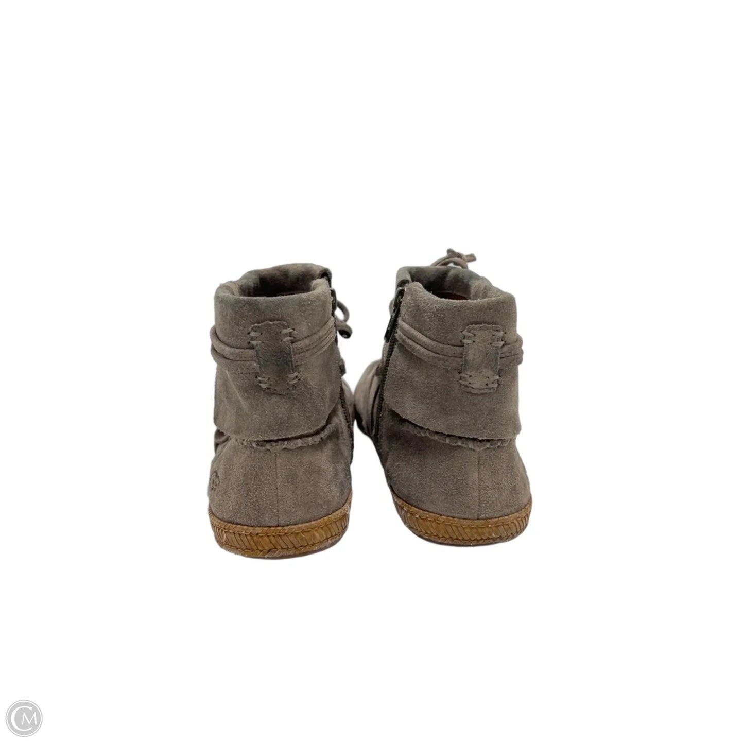 Boots Designer By UGG In Taupe, Size: 8
