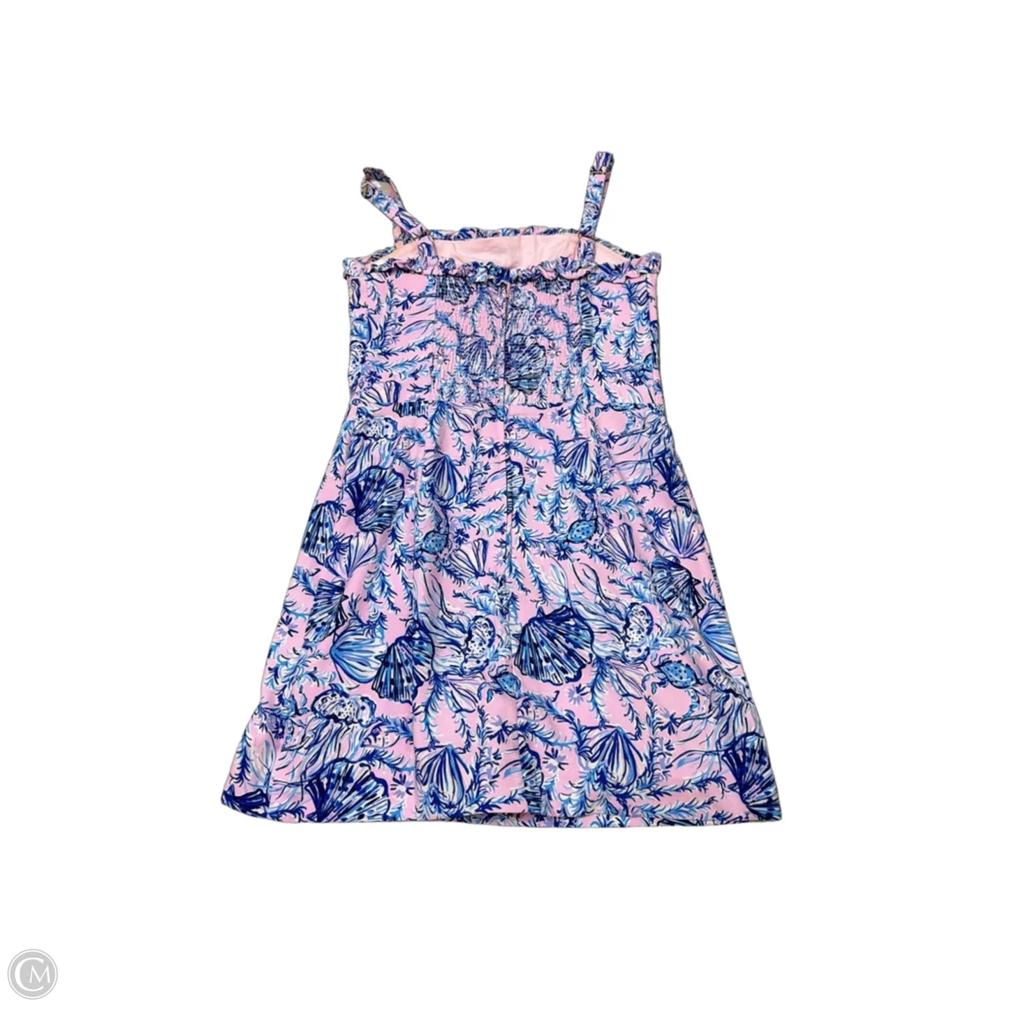 Dress Designer By Lilly Pulitzer In Blue & Pink, Size: S