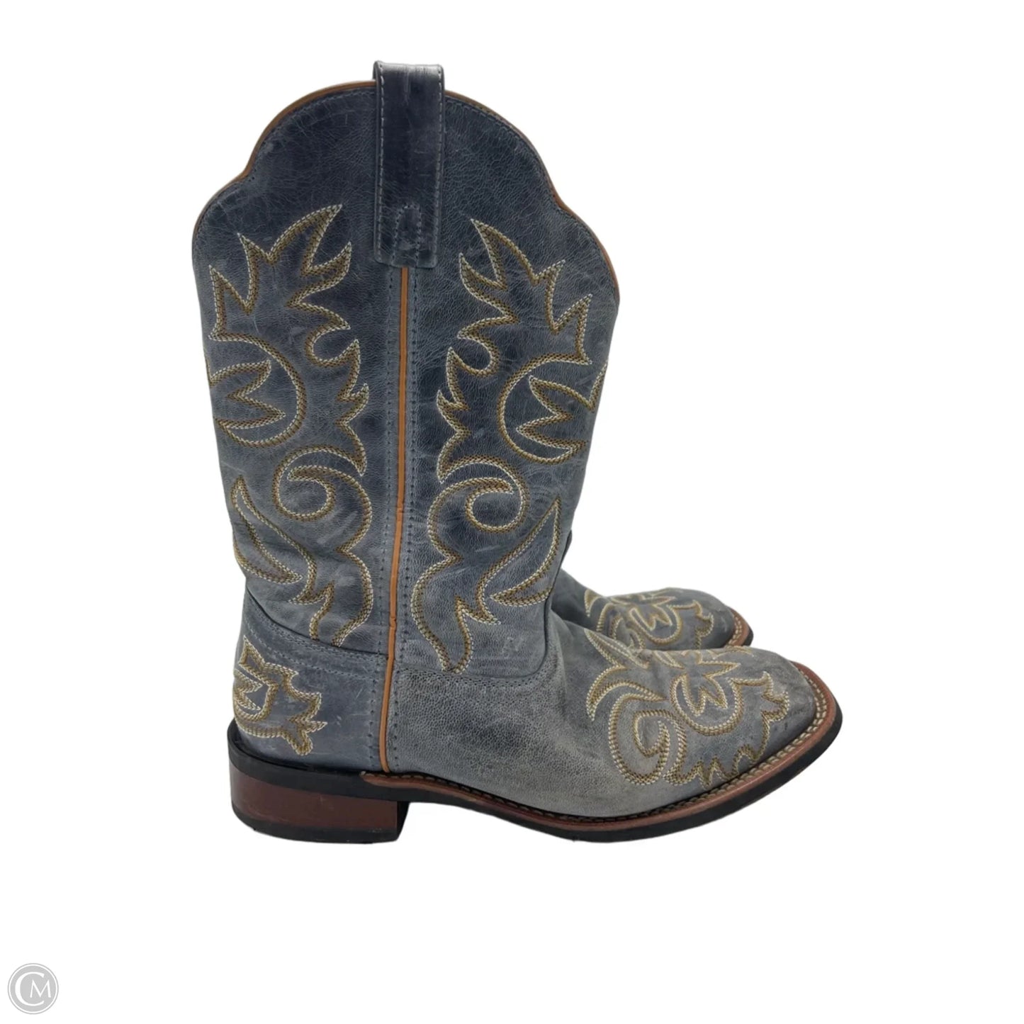 Boots Western By Laredo In Grey, Size: 8.5