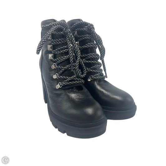 Boots Ankle Heels By Marc Fisher In Black, Size: 6