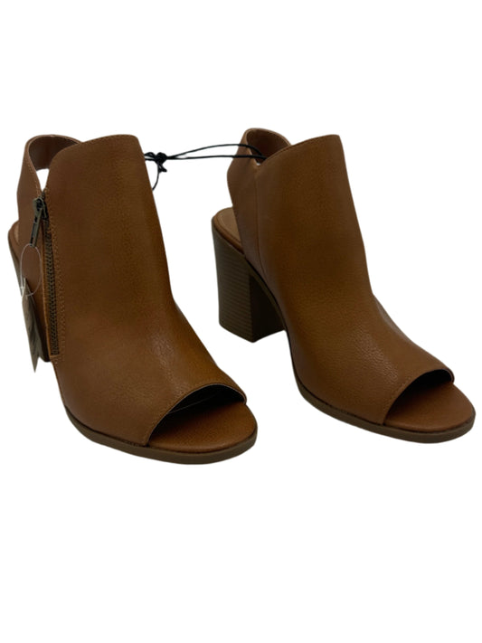 New! Shoes Heels By Ana In Brown, Size: 10