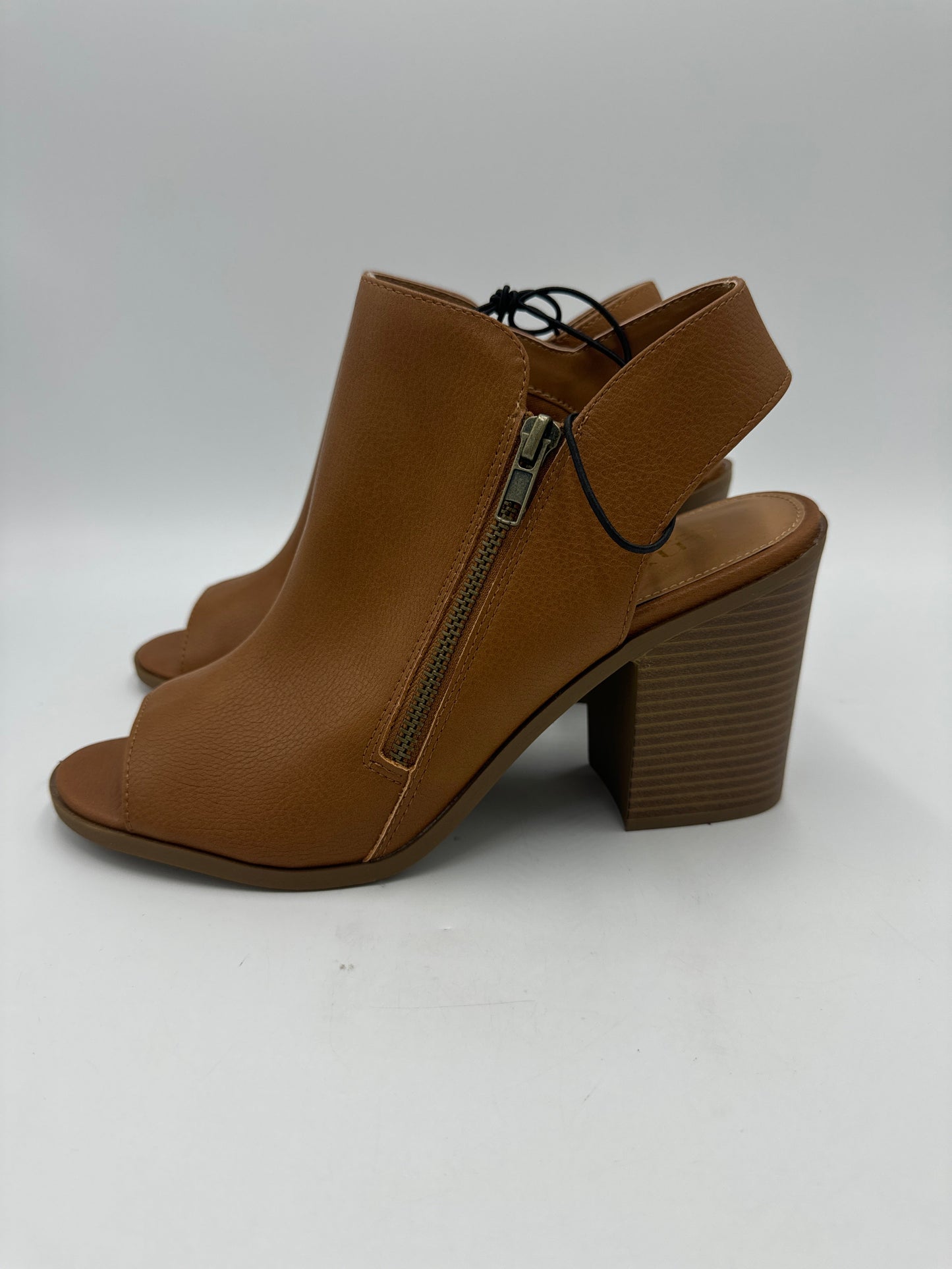 New! Shoes Heels By Ana In Brown, Size: 10