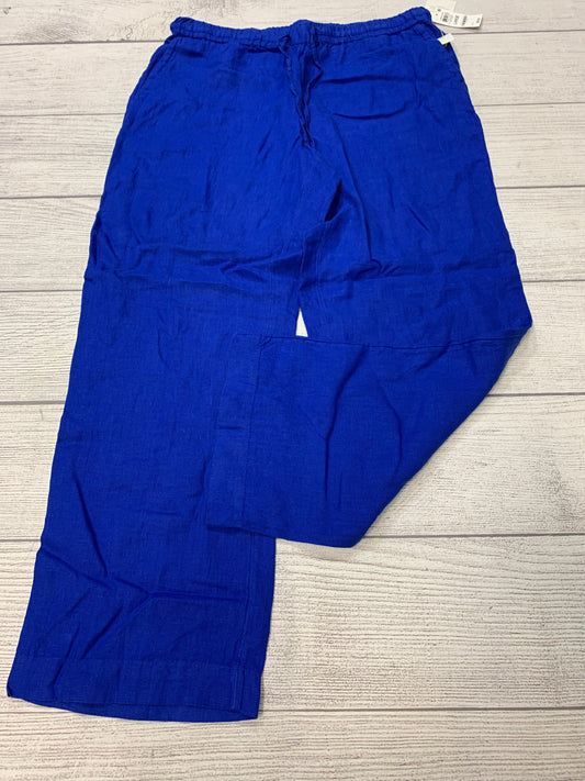 Blue Pants Linen Charter Club, Size L