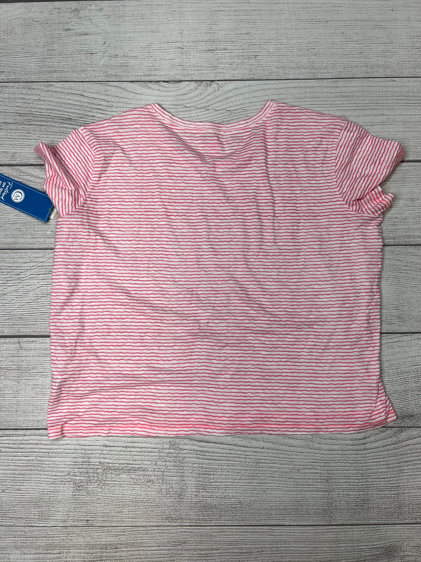 Top Long Sleeve By Vineyard Vines In Striped, Size: Xl