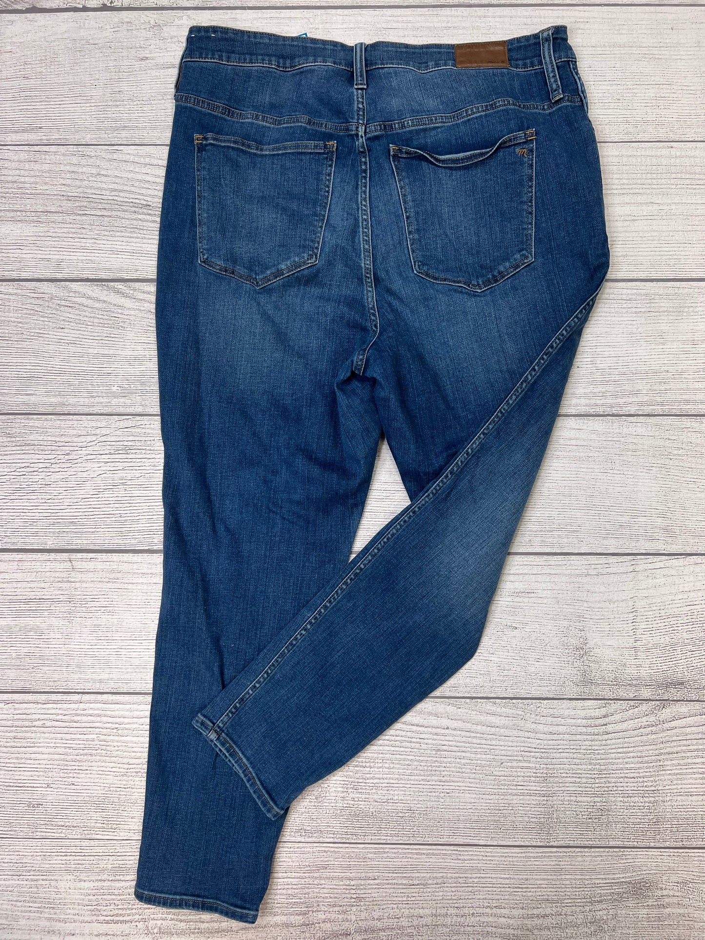 Jeans Skinny By Madewell In Denim, Size: 18