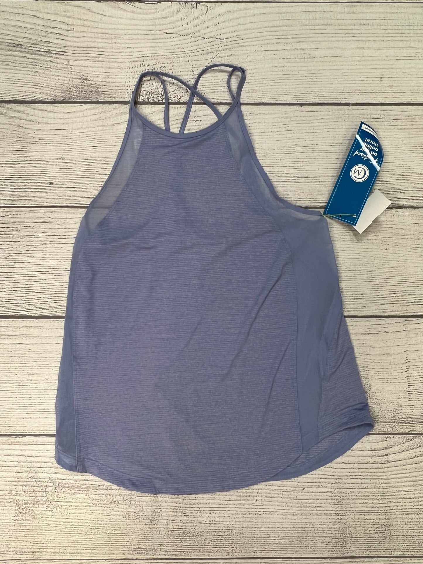 Athletic Tank Top By Lululemon In Blue, Size: S