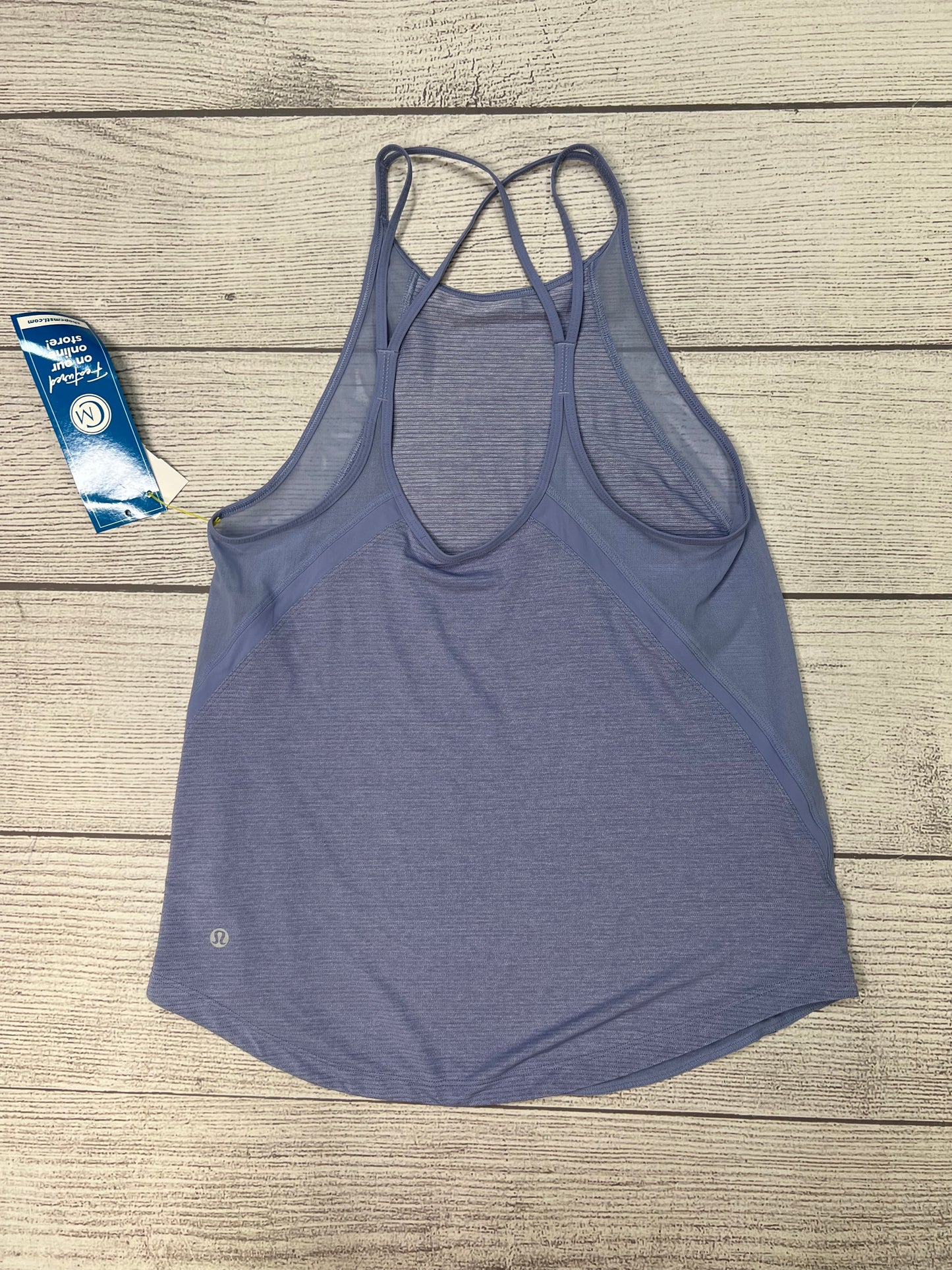 Athletic Tank Top By Lululemon In Blue, Size: S