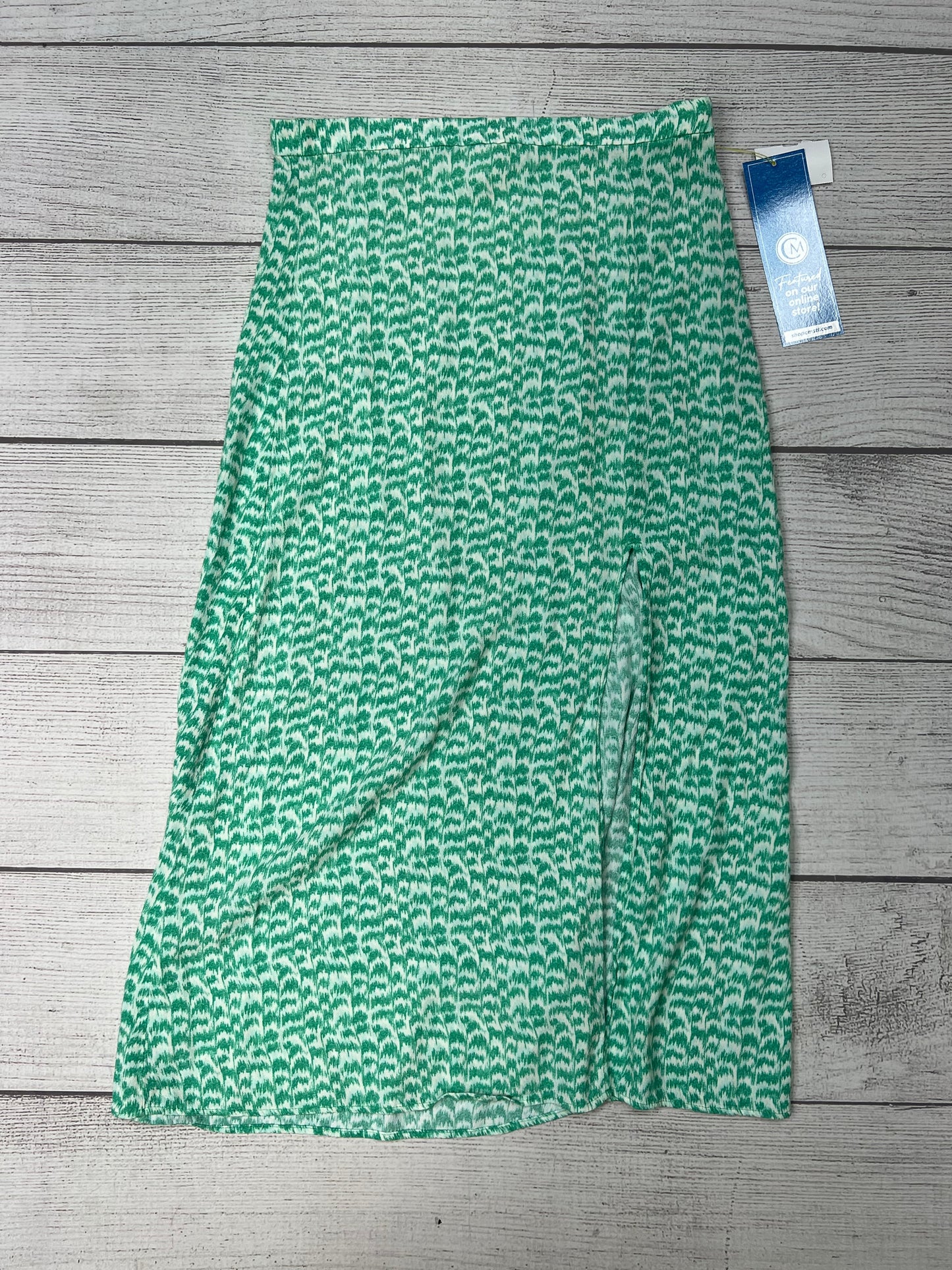 Skirt Maxi By H&m In Green, Size: 6