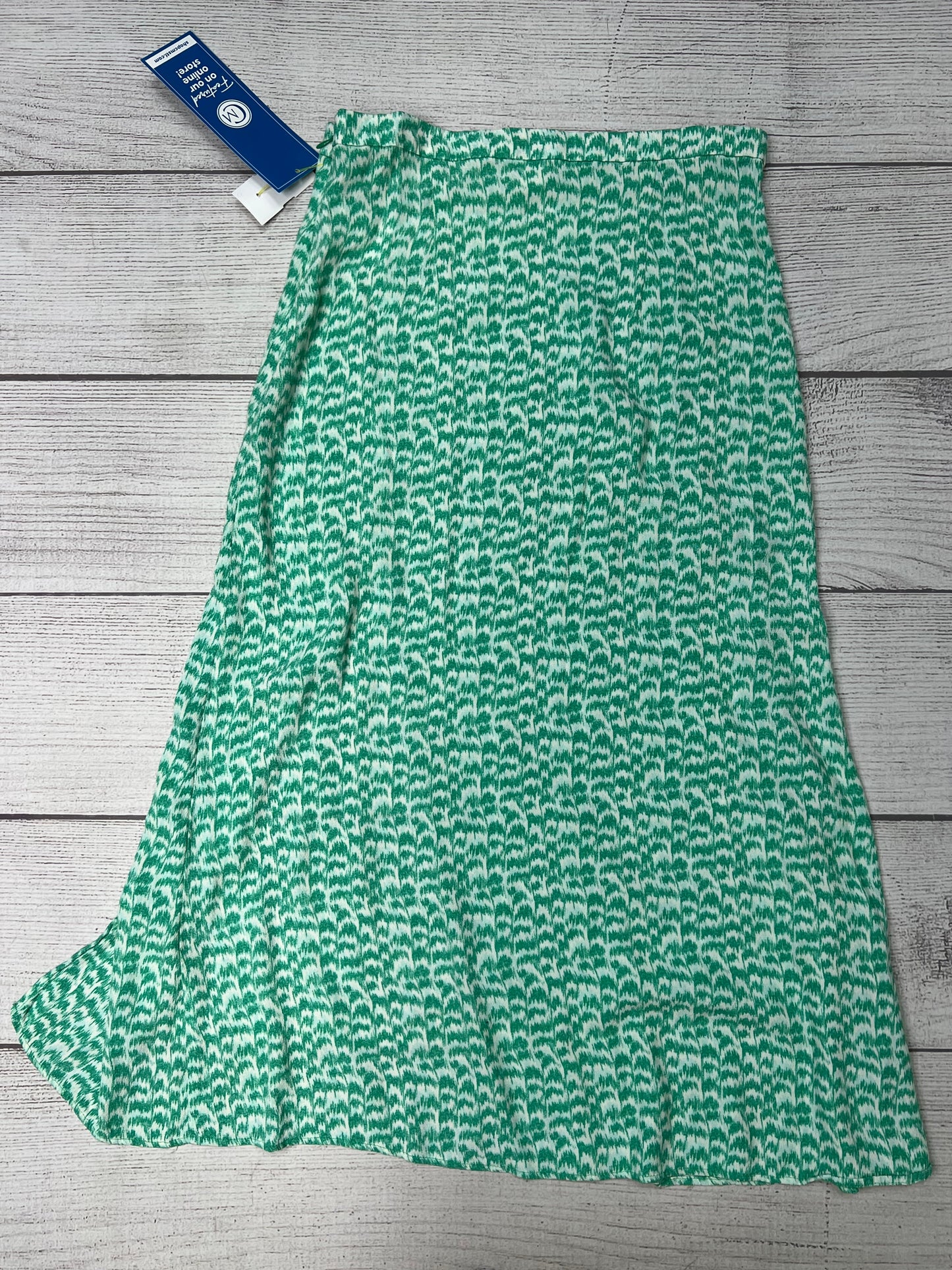 Skirt Maxi By H&m In Green, Size: 6