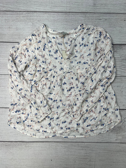 Top Long Sleeve By Lucky Brand In Cream, Size: Xs