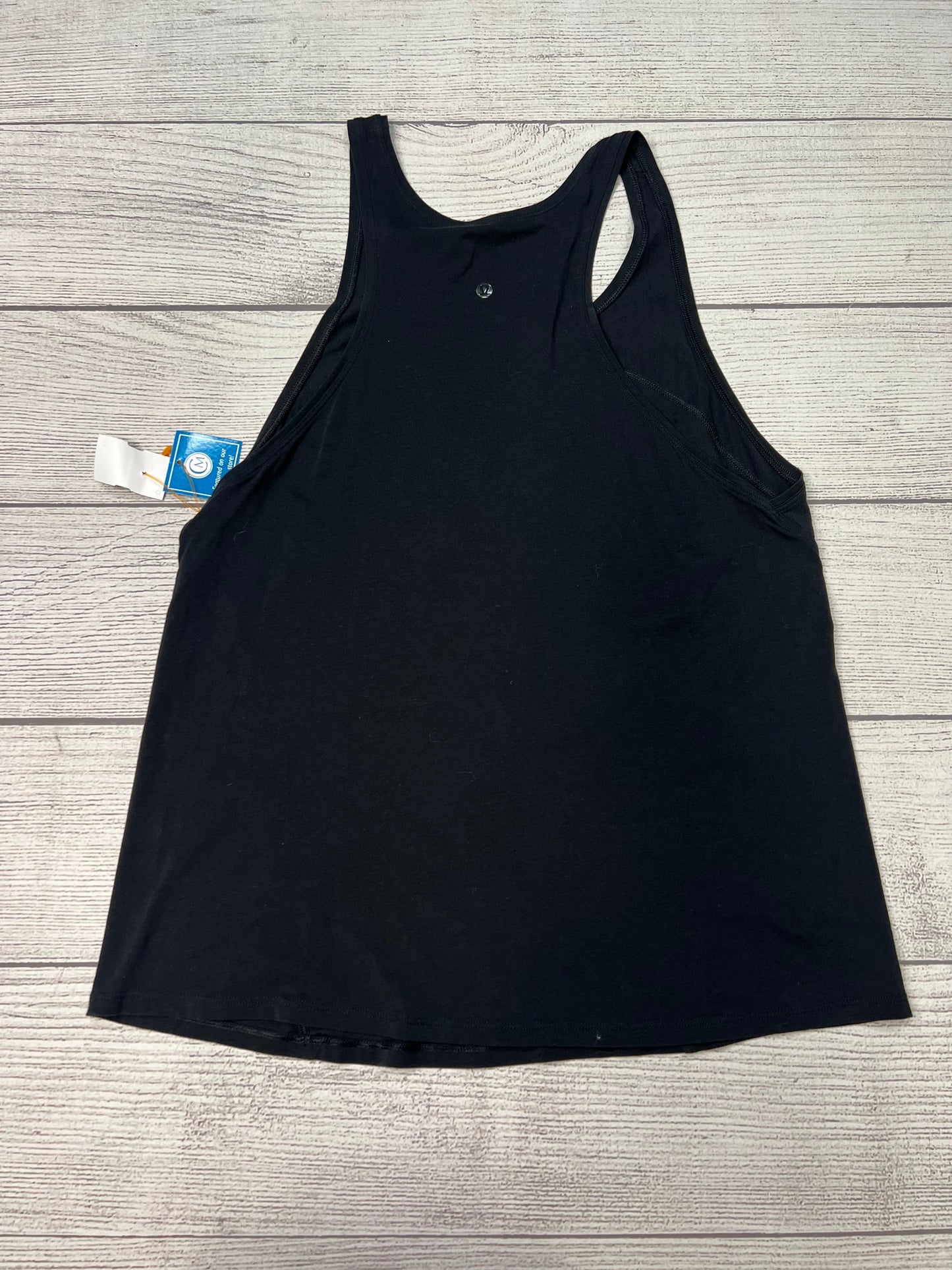 Athletic Tank Top By Lululemon In Black, Size: L