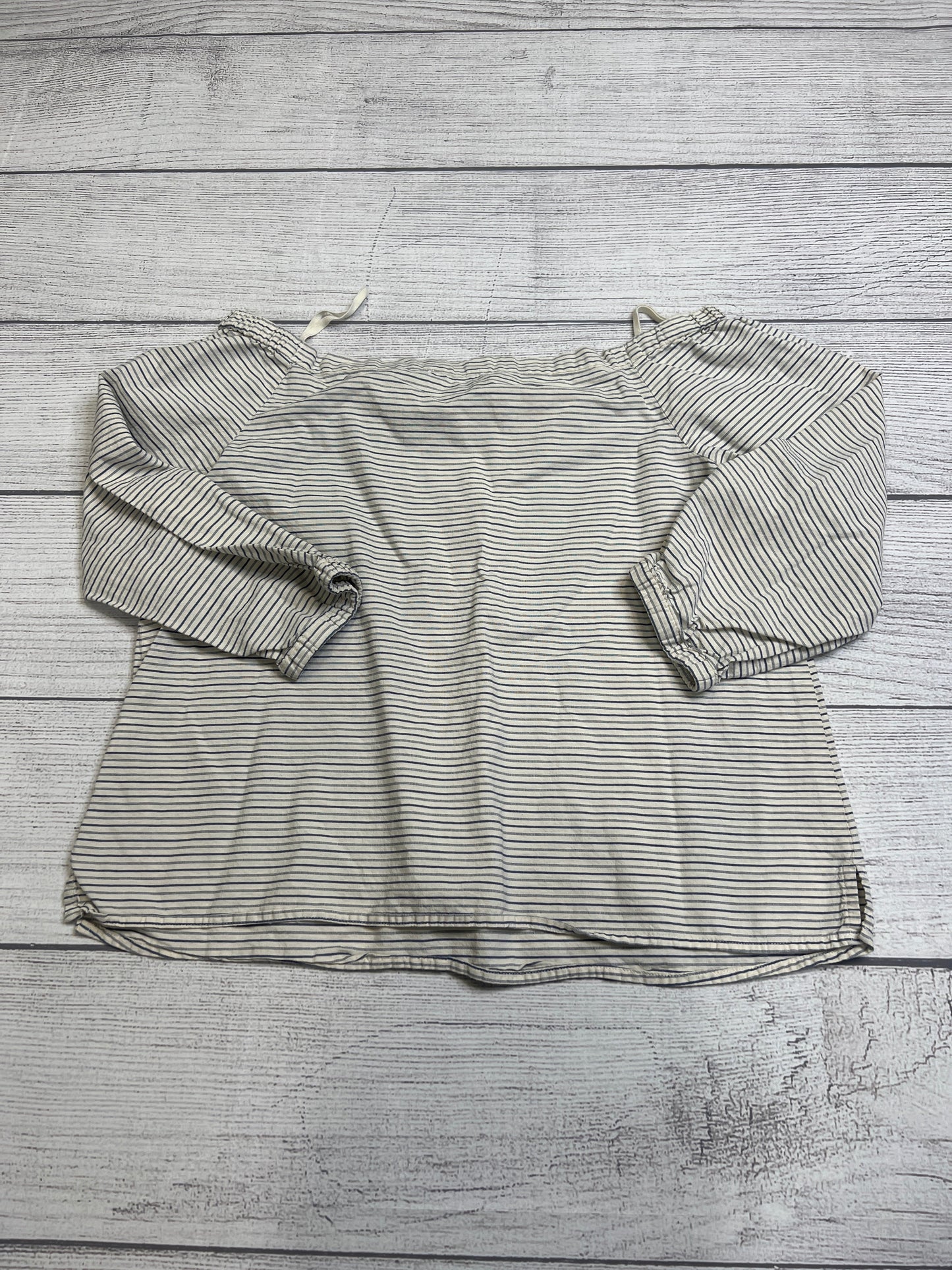 Top Long Sleeve By Madewell  Size: L