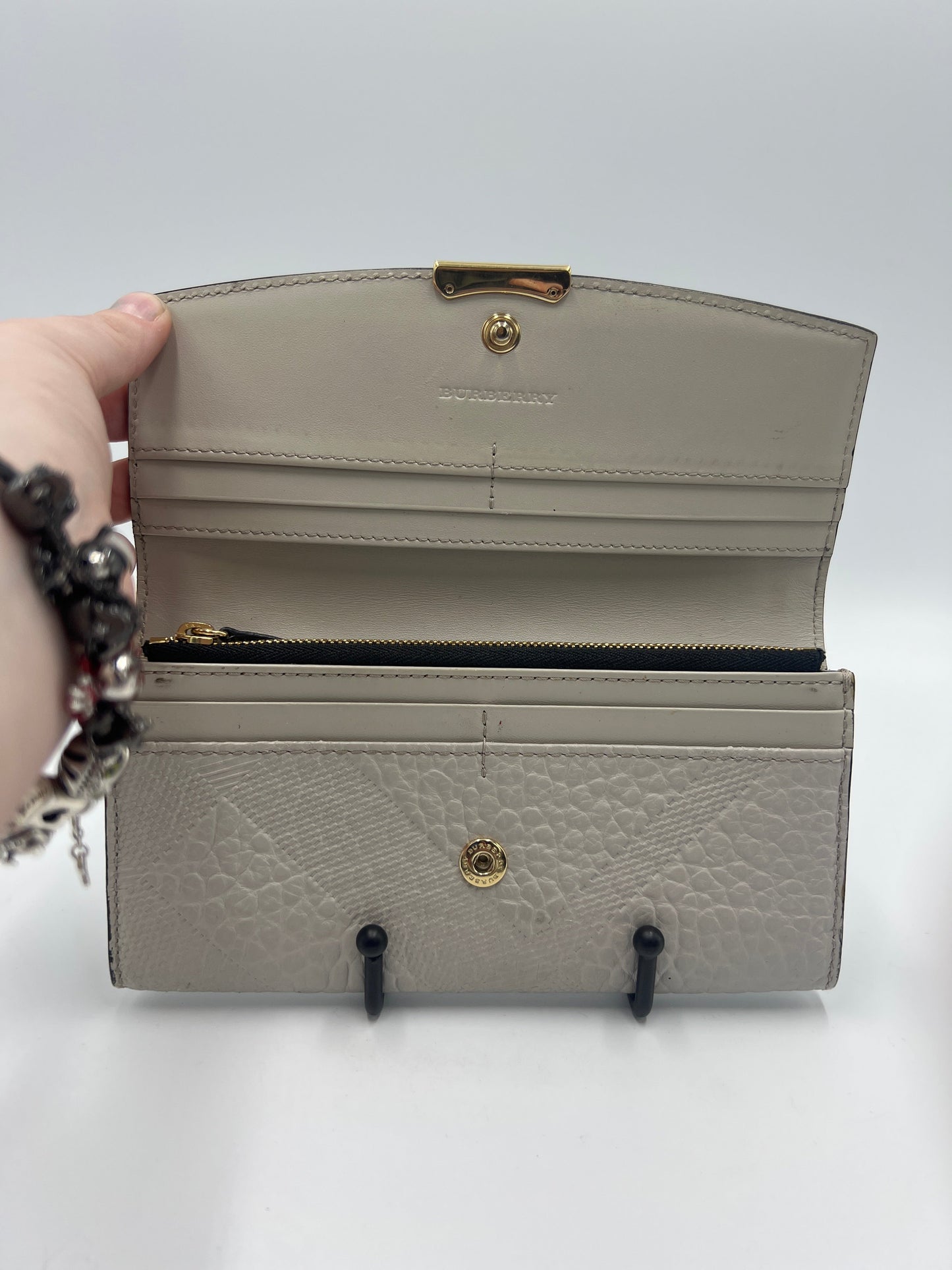 Burberry Dewberry Designer Leather Wallet