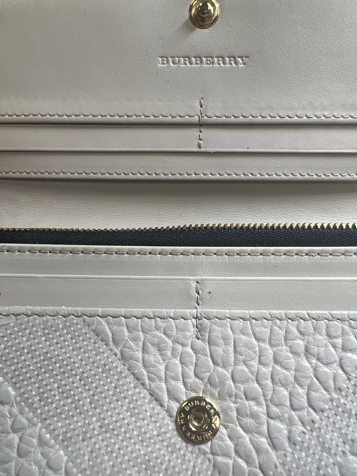 Burberry Dewberry Designer Leather Wallet