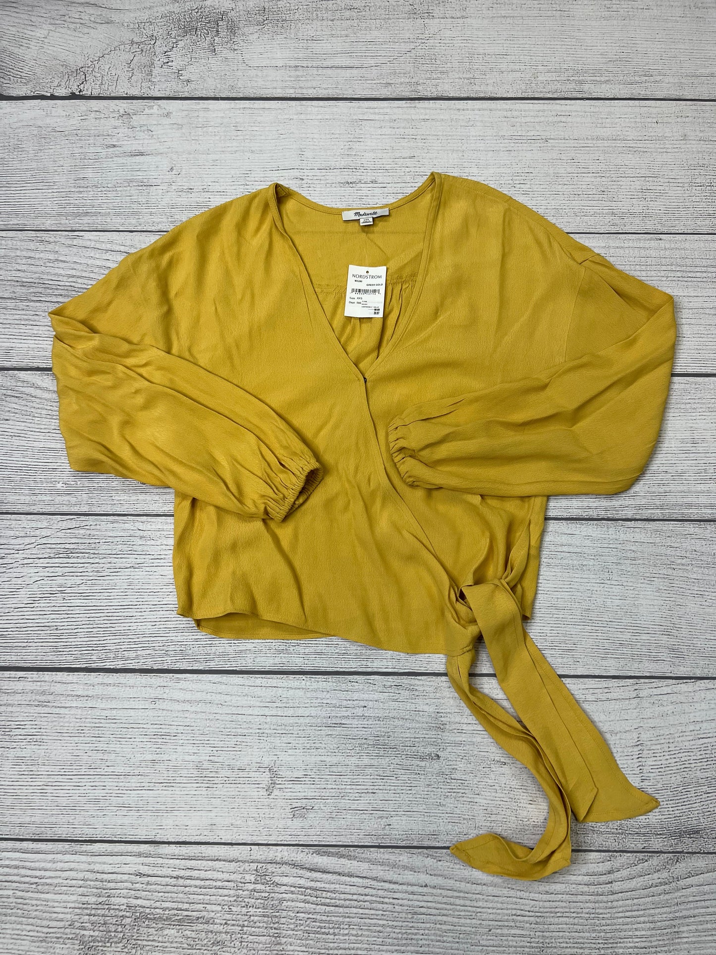 Top Long Sleeve By Madewell  Size: Xxs