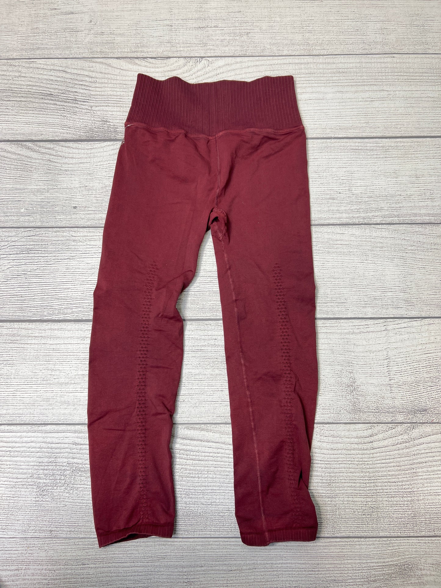 Maroon Athletic Leggings Free People, Size M