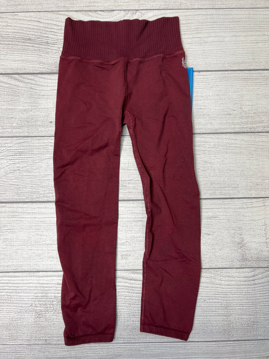 Maroon Athletic Leggings Free People, Size M