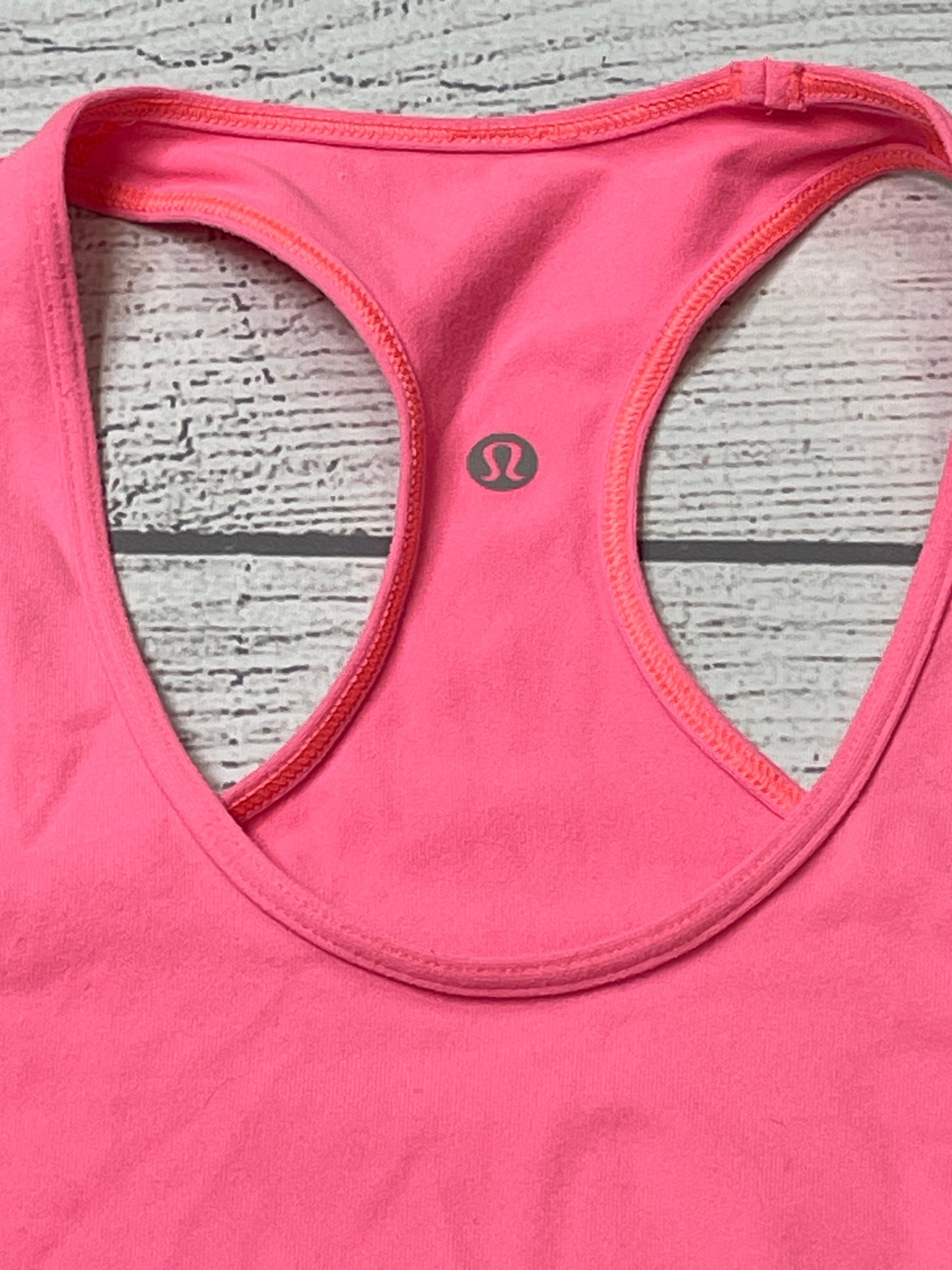 Pink Athletic Tank Top Lululemon, Size 6