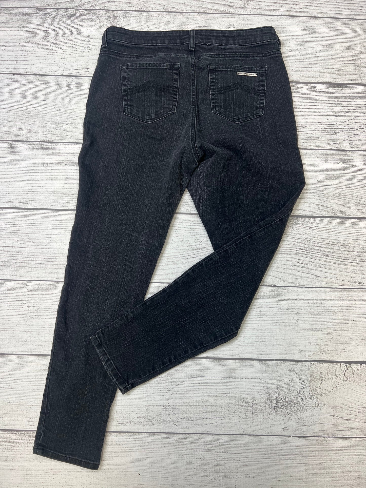 Black Jeans Designer Michael Kors, Size 14