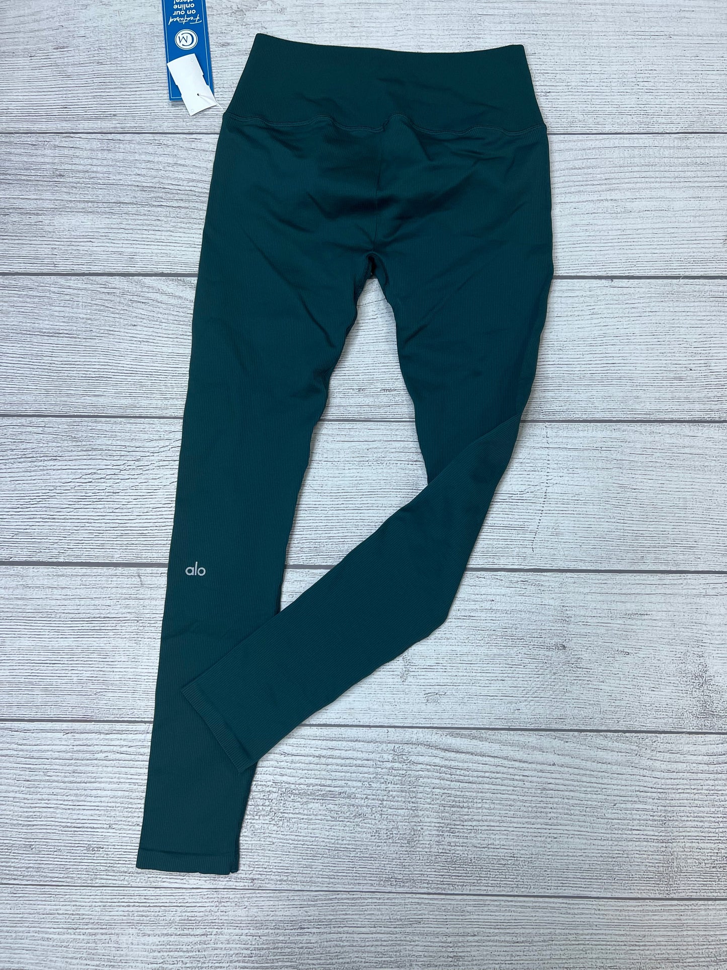 Teal Athletic Leggings Alo, Size M