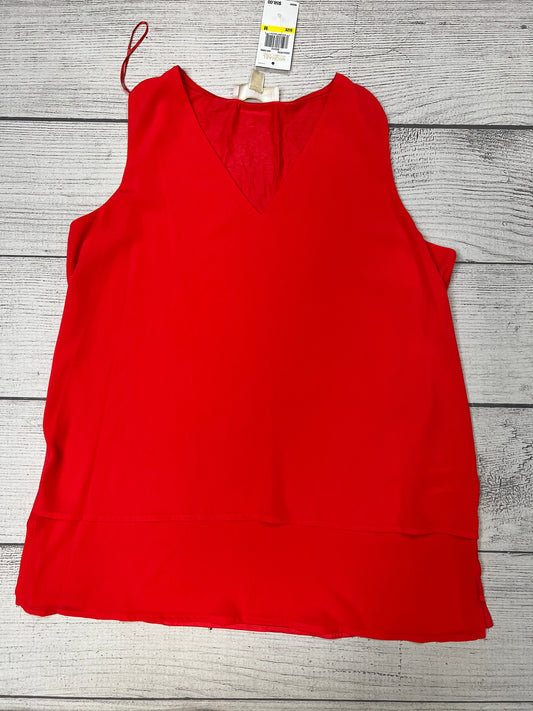 Coral Top Sleeveless Designer Michael Kors, Size M