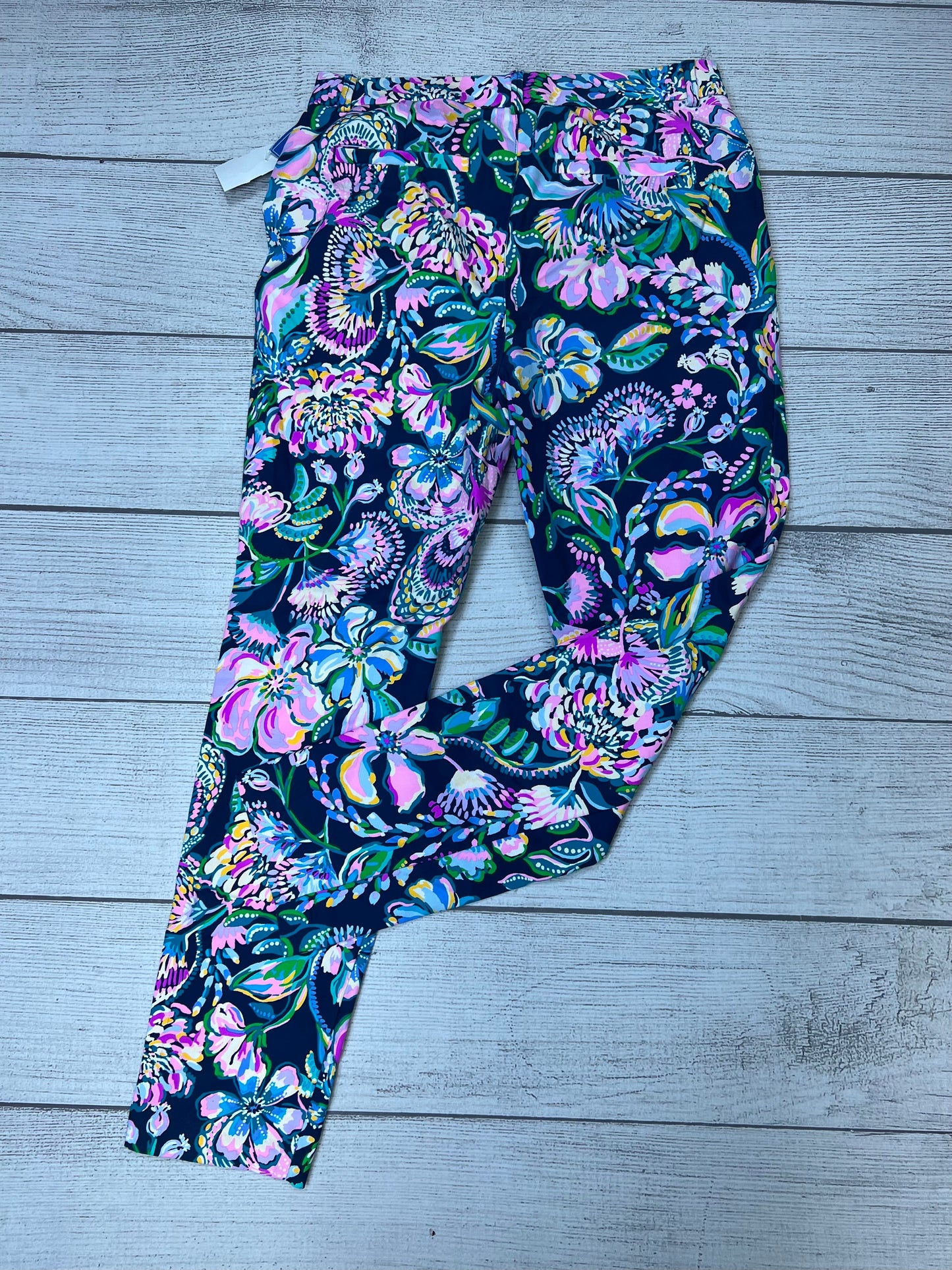 Multi-colored Pants Ankle Lilly Pulitzer, Size 8