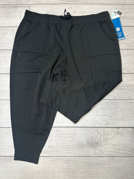 Black Athletic Pants Dsg Outerwear, Size 3x