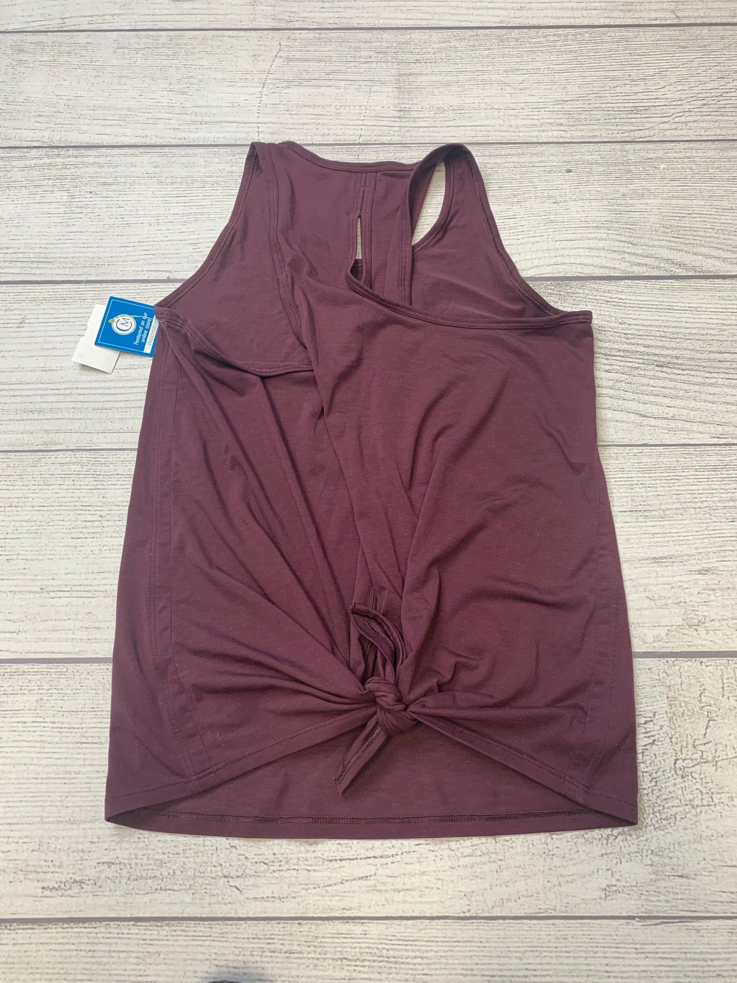 Maroon Athletic Tank Top Athleta, Size S