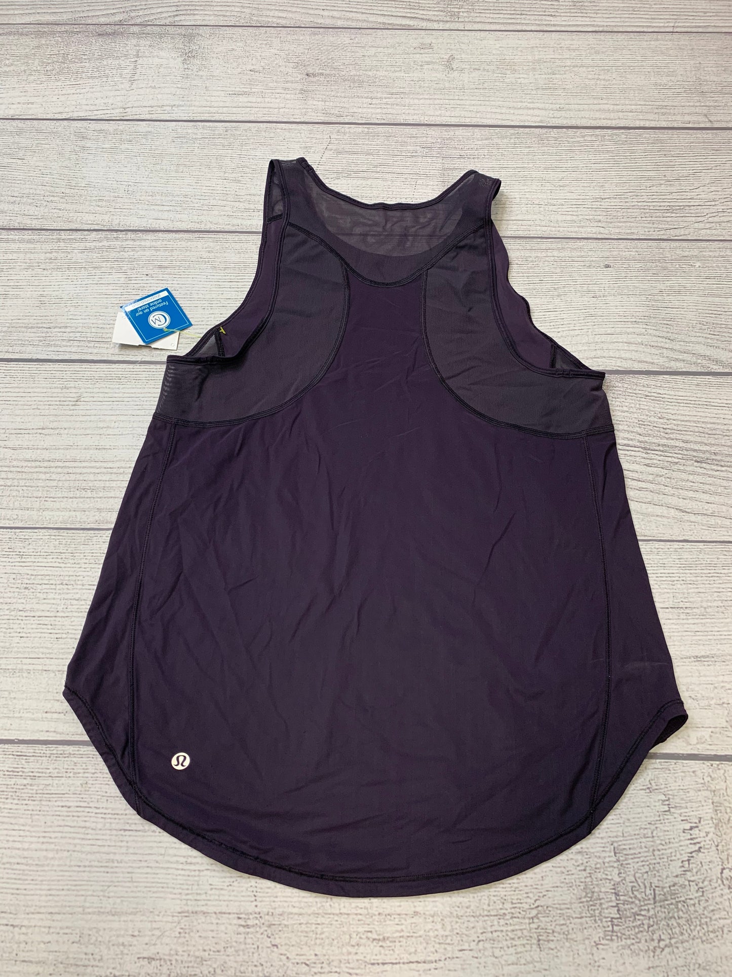 Purple Athletic Tank Top Lululemon, Size S