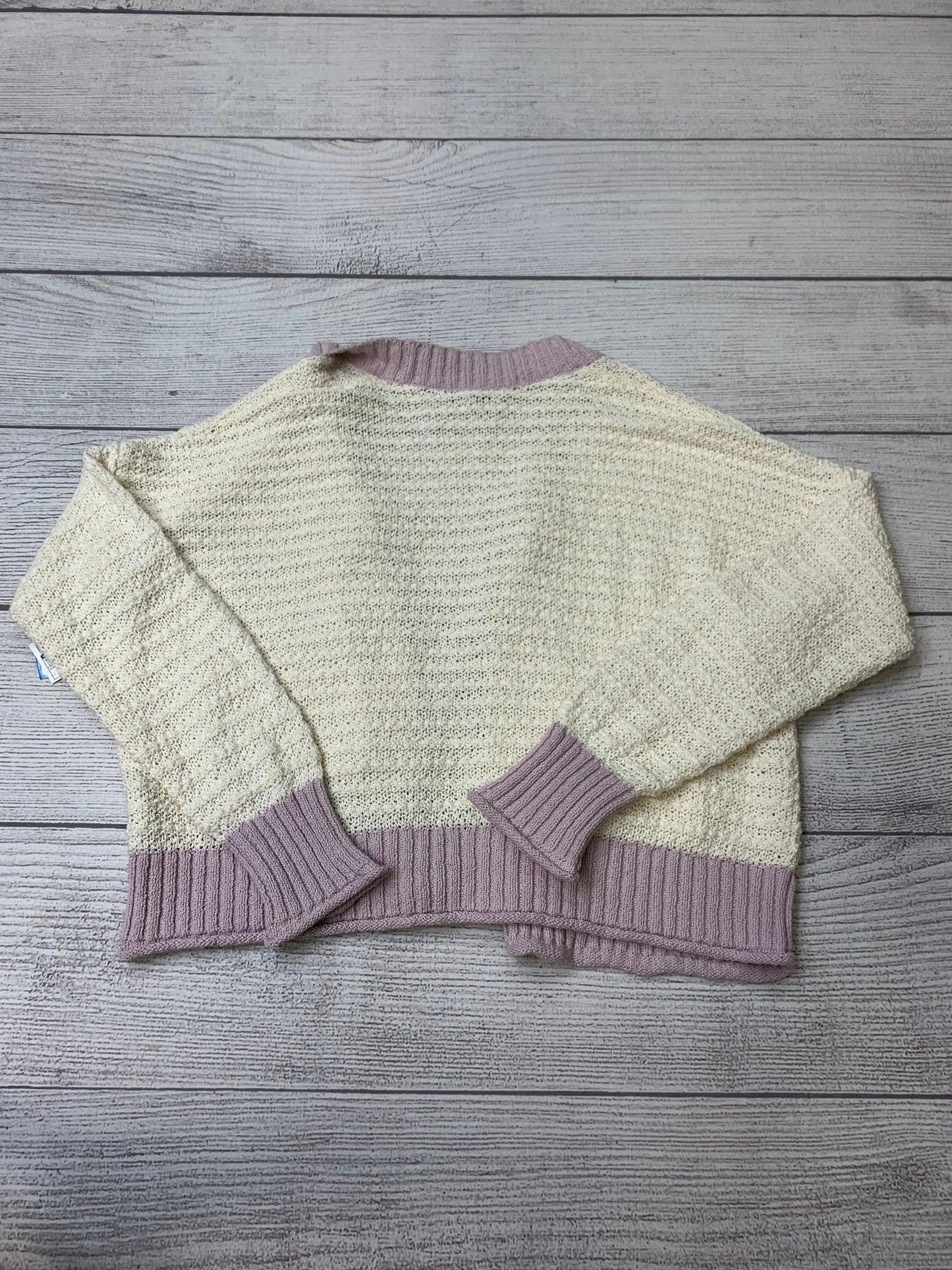 Cream Sweater Cardigan Madewell, Size Xxs